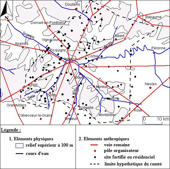 Le comté d'Amiens au X<sup>e</sup> siècle